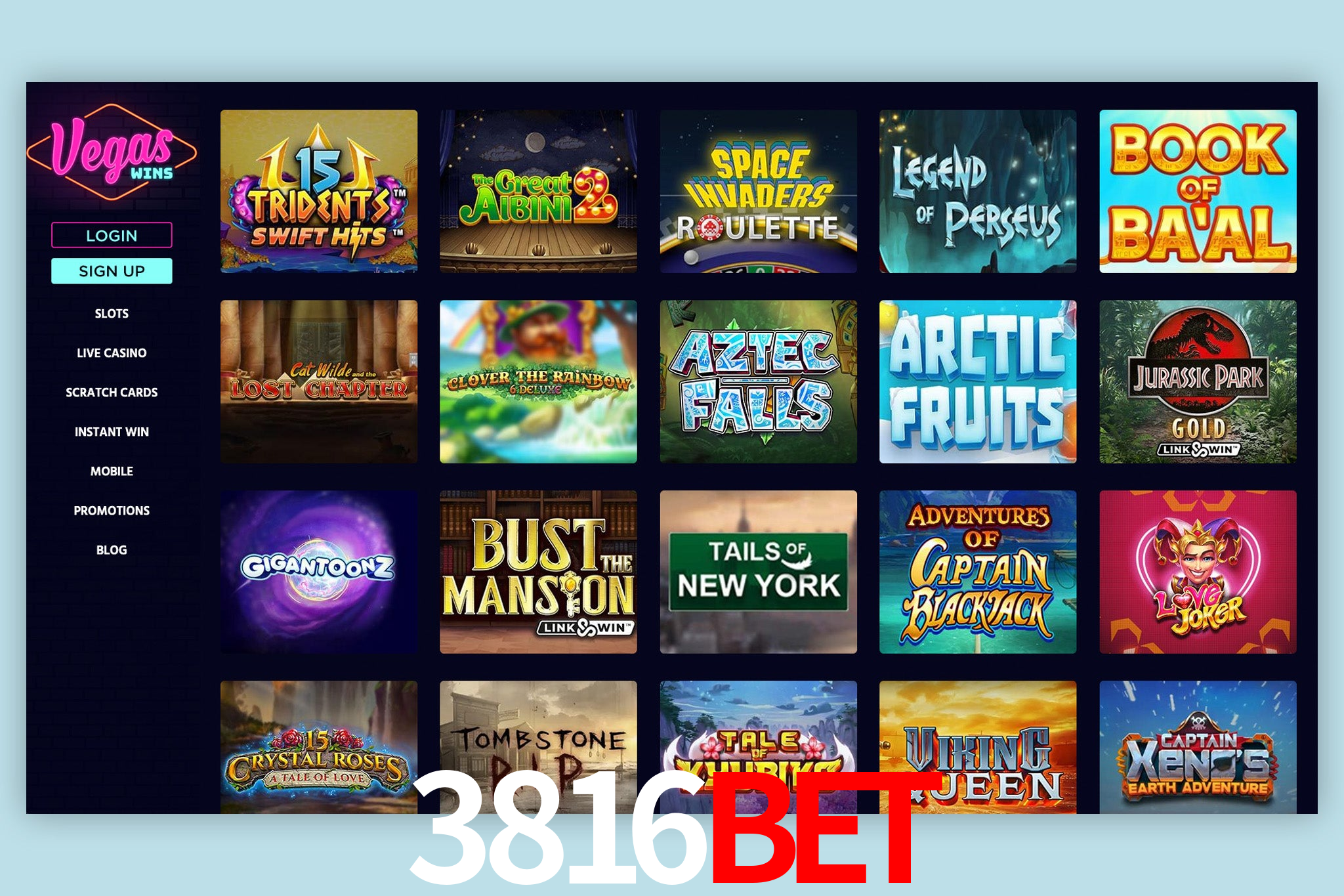 Descubra o Mundo do Cassino Online com 3816bet